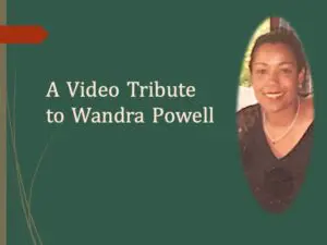 Wandra Powell Video Tribute